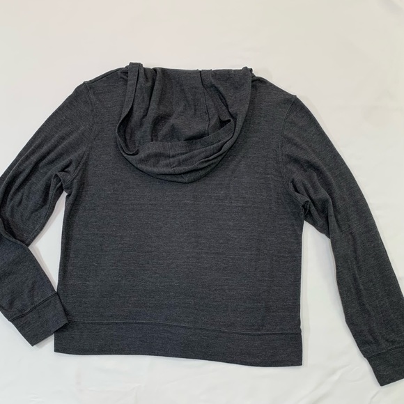 Arizona Diamondbacks Lightweight Charcoal Gray Full Zip Hooded Jacket, L, EUC - Picture 2 of 4